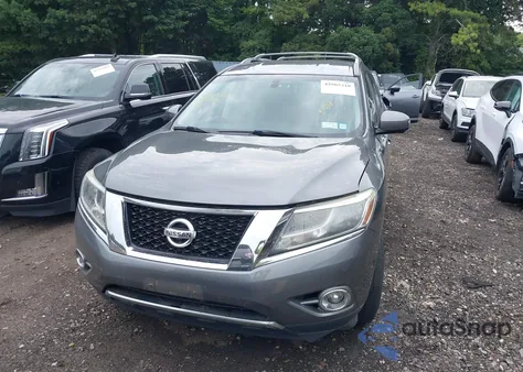 2015 Nissan Pathfinder Sl z USA, uszkodzony, nr VIN 5N1AR2MM4FC700979
